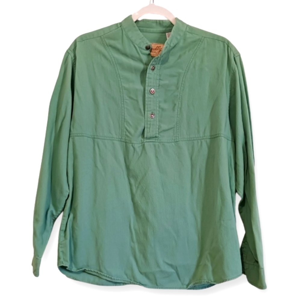 Scully long sleeve sage green western shirt size medium